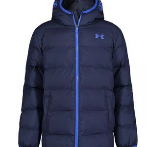 NEW Under Armour Kids' Pronto Puffer Jacket (Little Boys) 2T, MIDNIGHT NAVY Blue